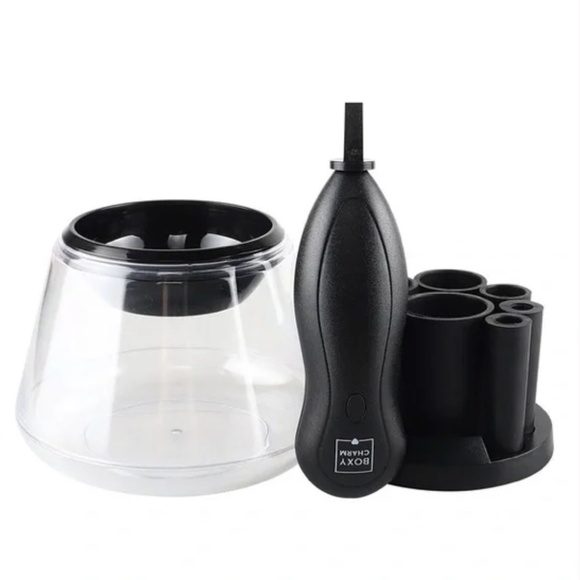 BOXYCHARM Brush Cleaner Holds 8 Different Size Brushes Silicon Holder - Picture 2 of 14